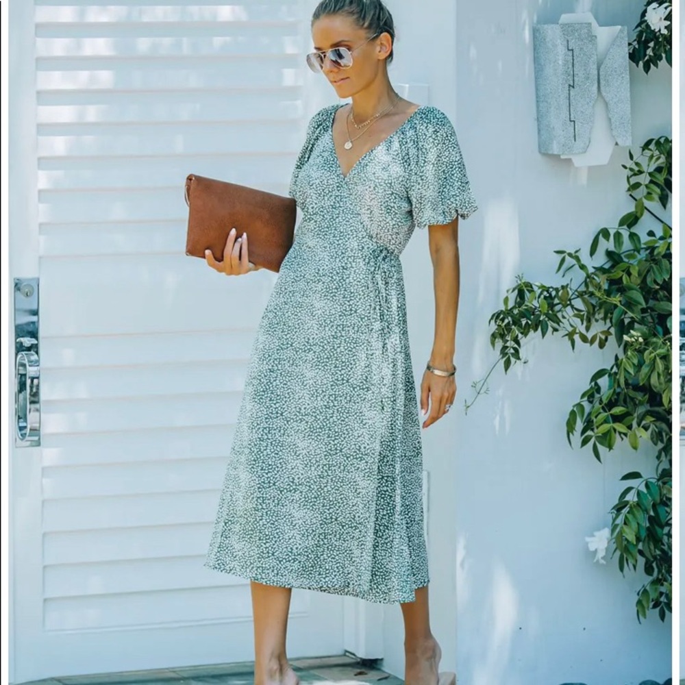 Fully Functional Vici wrap dress